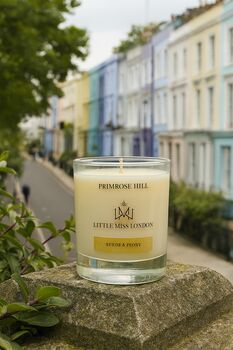 Little Miss Primrose Hill Suede And Peony Scented Candle, 3 of 6