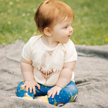 Organic 'Otterly Adorable' Baby T Shirt, 3 of 6