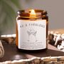 40th Birthday Gifts For Women, Forty And Fabulous Candle, thumbnail 1 of 6