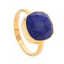 18ct Gold Lapis Lazuli Third Eye Chakra Ring | By Elizabeth Raine, thumbnail 1 of 6