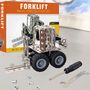 Make Your Own Forklift Truck Mini Metal Construction Set, thumbnail 1 of 7