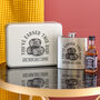 Personalised Whiskey Barrels Hip Flask And Alcohol Set, thumbnail 1 of 6