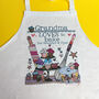 Personalised 'Loves To Bake' Apron, thumbnail 5 of 11
