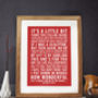 Personalised First Dance Song Print, thumbnail 8 of 8