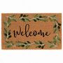 Ola Olive Branch Coir Welcome Mat, thumbnail 2 of 4