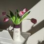 Ceramic Jug Vase Purple Cuckoo Flower, thumbnail 1 of 4