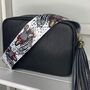 Cool Zebra Bag Strap | Extra Long Crossbody Replacement Bag Strap, thumbnail 2 of 6