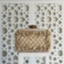 Doha Resin Off White Embellished Stunning Evening Purse, thumbnail 5 of 6