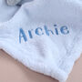 Personalised Teddy Bear Comforter For Baby, thumbnail 6 of 7