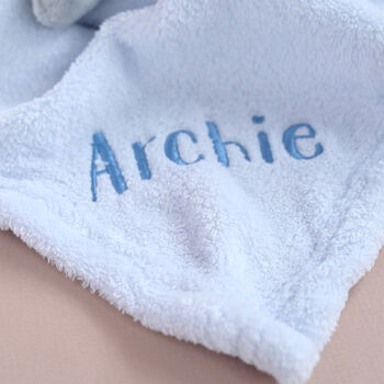 Personalised Teddy Bear Comforter For Baby, 6 of 7