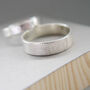 Recycled Silver Fingerprint Ring, thumbnail 1 of 6