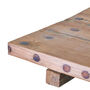Square Folding Coffee Table 50cm Recycled Wood, thumbnail 4 of 6