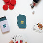 Personalised Foiled Initials Playing Cards In A Tin, thumbnail 1 of 9