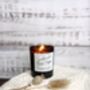 Sandalwood And Black Pepper Scented Soy Candle, thumbnail 2 of 3
