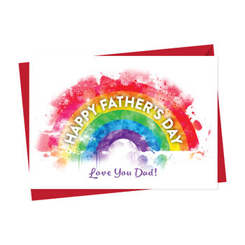 Rainbow Father's Day Card, 3 of 4