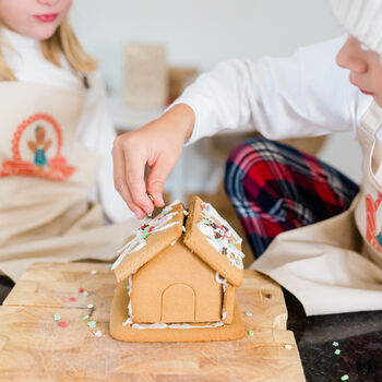 Personalised Kids Gingerbread Christmas Apron, 5 of 12