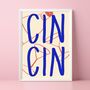 Cin Cin Home/Bar Print, thumbnail 1 of 4