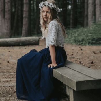 Felicity Couture Set Navy Blue, 3 of 8