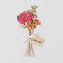 Bouquet Of Wooden Flowers Congratulations Gift, thumbnail 5 of 5