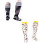 Gift Set Of Two Pairs Of Squelch Adult Socks Dreams, thumbnail 3 of 4