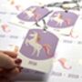 Personalised Unicorn Gift Wrapping Paper, thumbnail 4 of 4