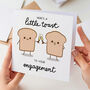 A Little Toast To Your Engagement Card, thumbnail 1 of 3
