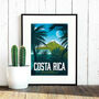 Costa Rica Art Print, thumbnail 3 of 4