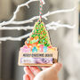 Personalised Christmas Tree Money Gift Holder, thumbnail 1 of 5