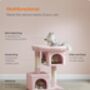 Cat Tree 84 Cm Cat Tower Cat Condo For Large Cats, thumbnail 6 of 12