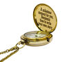 Personalised 21st Birthday Pocket Watch With Wooden Box, thumbnail 7 of 10