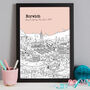 Personalised Norwich Print, thumbnail 9 of 10