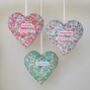 New Baby Liberty Print Heart, thumbnail 1 of 8