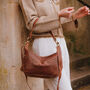 Slouchy Leather Shoulder Bag, thumbnail 1 of 7