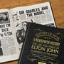 Elton John Personalised Gift Music Legend Deluxe Book, thumbnail 6 of 11