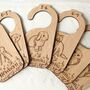 Realistic Woodland Baby Animal Nursery Wardrobe Divider, thumbnail 4 of 8