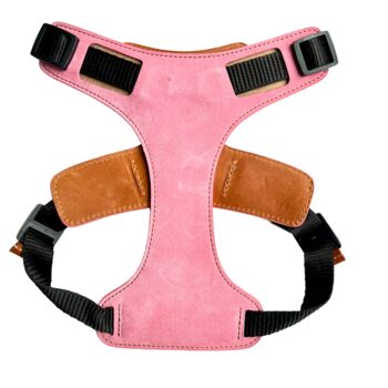 Pink Leather Dog Harness, 2 of 6