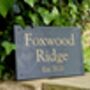 Engraved Slate Wall House Signs, thumbnail 6 of 6