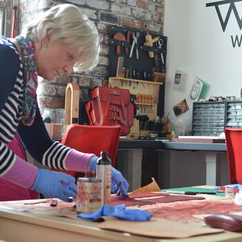 Leather Sneaker Making Experience Day In Manchester, 3 of 9