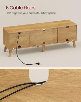 Tv Stand Entertainment Center Media Console, 4 of 6