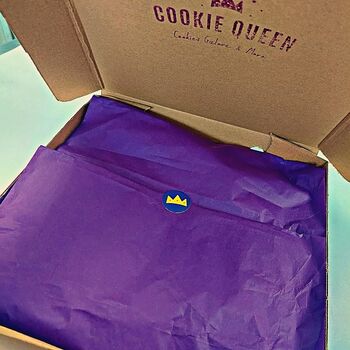 Father’s Day Kinder Hazelnut Personalised Giant Cookie – Handmade Nine' Gift, 3 of 4