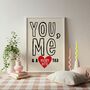 You, Me, Picky Bits Tea Print, thumbnail 3 of 3