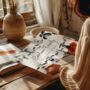 Personalised Sheep Illustration Family Print With Quote, thumbnail 4 of 4