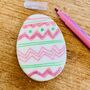 Design/Colour In Easter Egg Biscuit Letterbox Gift Set, thumbnail 4 of 9