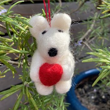 Christmas Needle Felt Decorations, 2 of 6