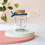 To The Moon And Back Crescent Moon Message Bottle, thumbnail 1 of 6