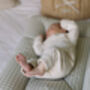 Gingham Sage Comfort Baby Changing Mat, thumbnail 4 of 5