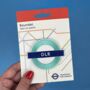 Transport For London Dlr Line Sew On Patch, thumbnail 1 of 2