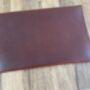 Personalised Spanish Brown Leather A4 Documents Holder, thumbnail 7 of 12