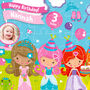 Personalised Birthday Princess Jigsaw Puzzle, thumbnail 2 of 10