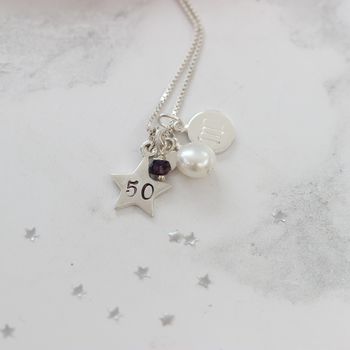 Personalised Birthstone Necklace, 10 of 12